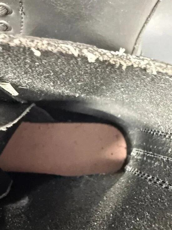 Grinders Boot Black London England Mens 12 Combat Style Boots - Picture 8 of 11